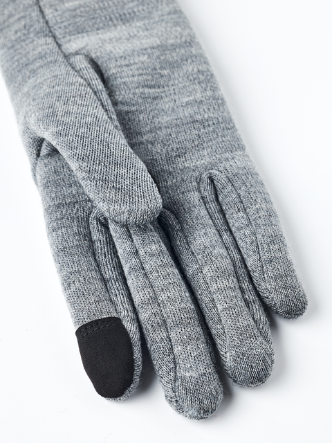 Hestra Gravita Merino Liner 5-finger - Grå