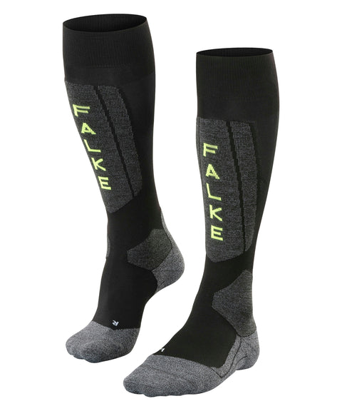 Falke SK5 Expert Skisokker Herre - Black/Lightning