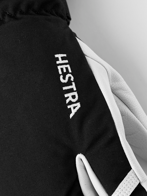 Hestra Army Leather Heli Ski 3-finger - Sort