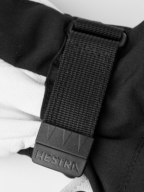 Hestra Heli Ski Dame Luffer - Sort/Offwhite