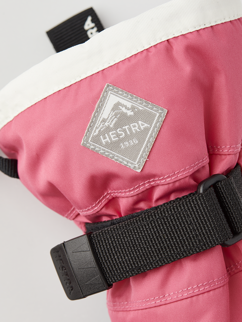 Hestra Gauntlet CZone Jr. Luffer - Fuchsia/Ivory