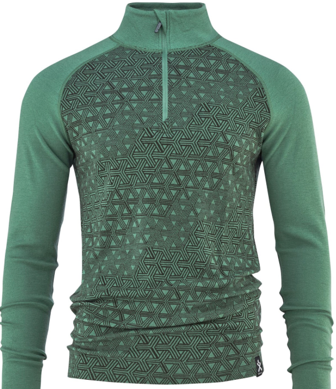Bula GEO Merino Wool Halgzip IVY