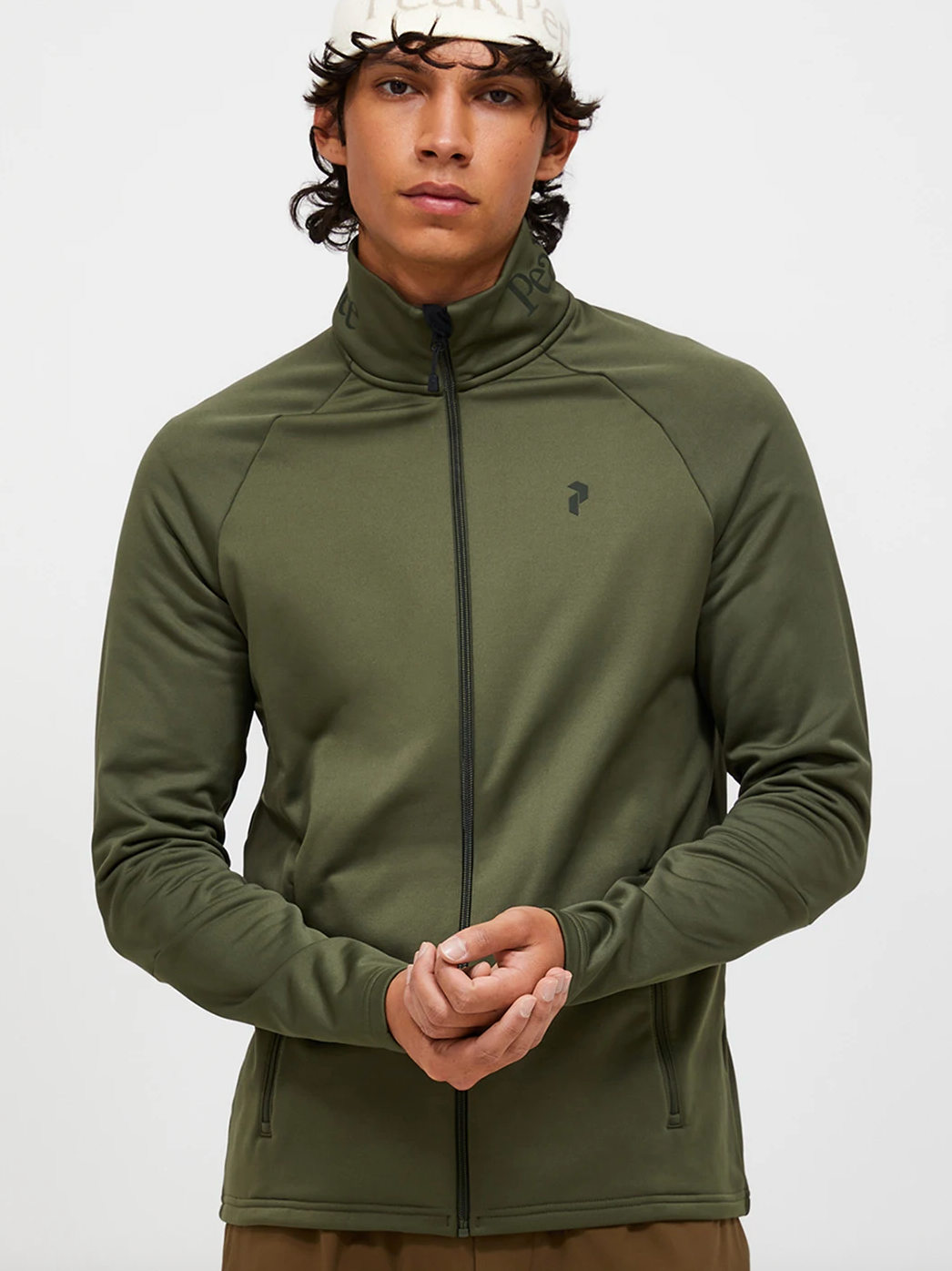 Peak Rider Essentials Zip Olive