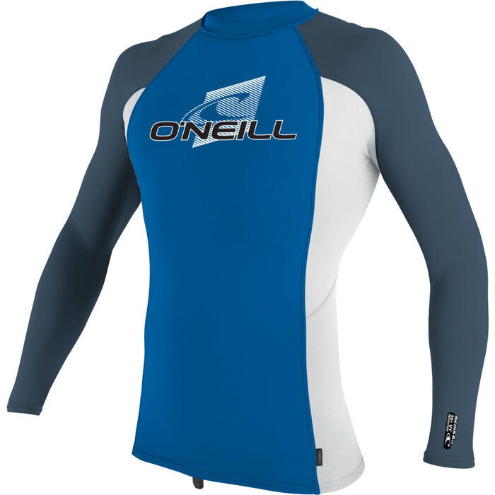 Oneill Premium Skins JR L/S Blå/Hvid