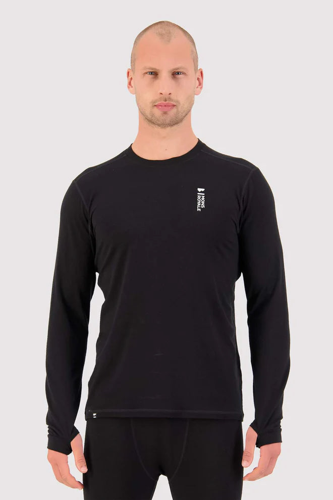 Mons Cascade Merino Flex 200 LS Black