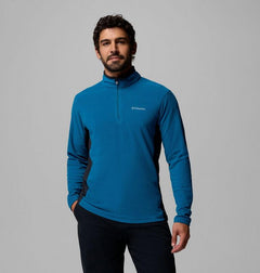 Columbia Klamath Range II Half Zip Herre – Phoenix Blue / Black