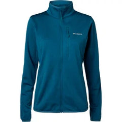 Columbia Essential Hike Grid Fleece Full Zip Dame – Phoenix Blue