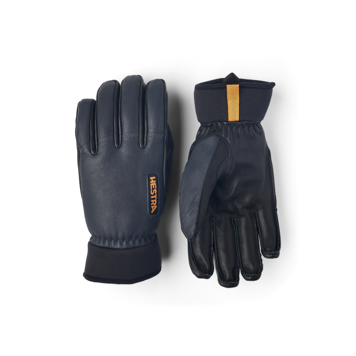 Hestra Army Leather Wool Terry 5-finger - Grå
