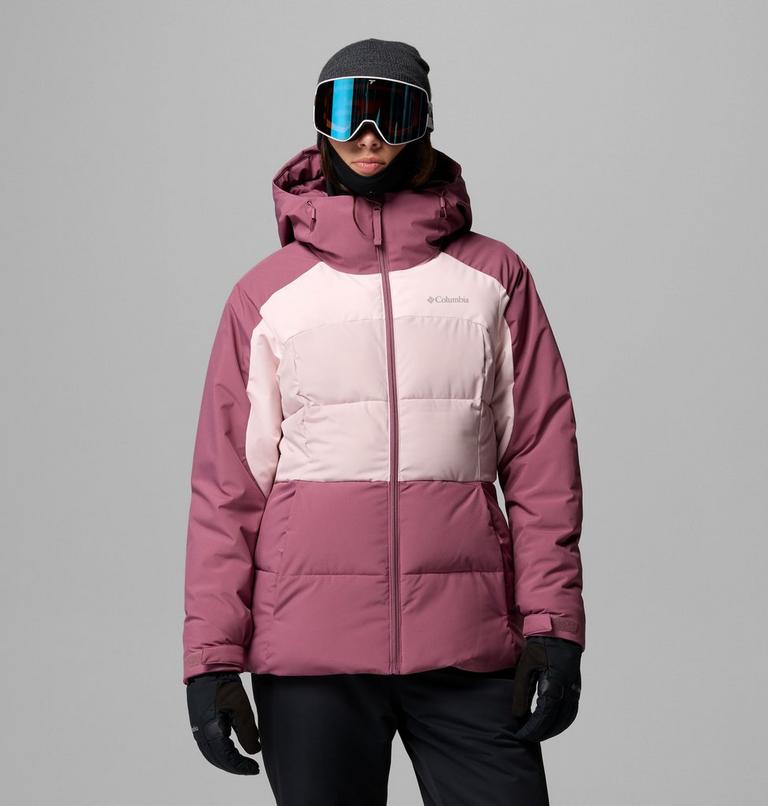 Columbia Ava Alpine Puffer Jacket Dame – Antique Mauve / Powder Pink / Mineral Pink