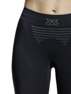 X-Bionic Invent 4.0 Pants 3/4 Dame - Black/Charcoal