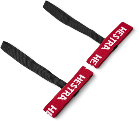 Hestra Handcuff Junior 80/17 mm Size 3-7 - Rød/Hvid