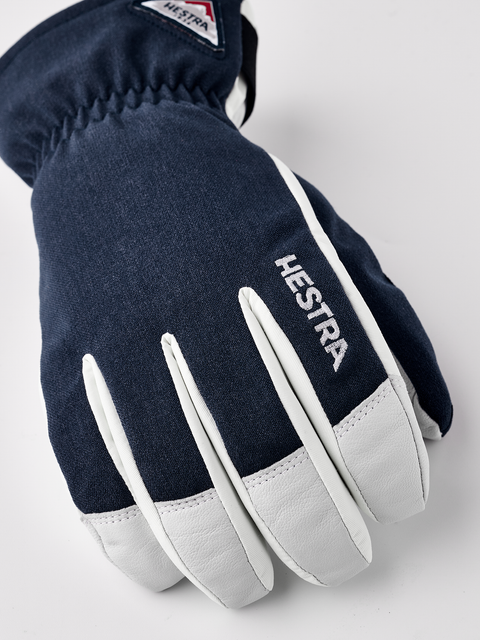 Hestra Powder Short 5-finger - Marineblå
