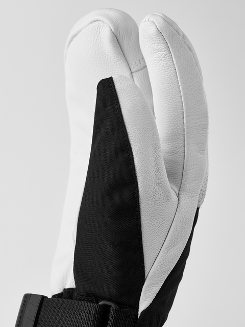 Hestra Heli Ski Dame 3-finger - Sort/Offwhite