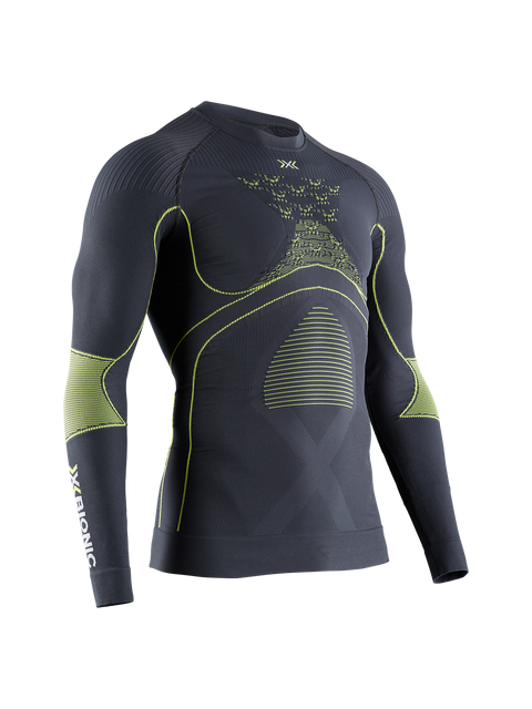 X-Bionic Energy Accumulator 4.0 Sæt Herre - Charcoal/Yellow