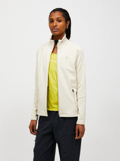 Peak Performance Rider Essentials Zip Jacket Dame – Sand Fog / Sand Fog