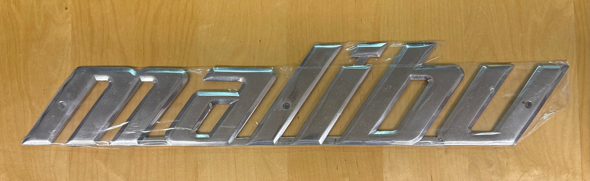 Malibu Metal Logo 26"