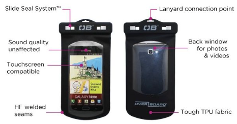 OverBoard Waterproof Phone Case Large