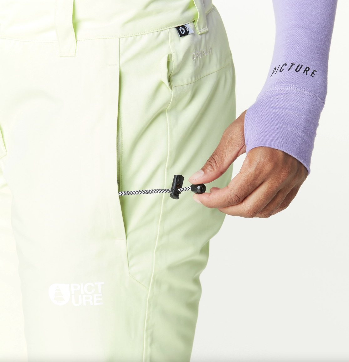 Picture EXA Pants Lime Cream
