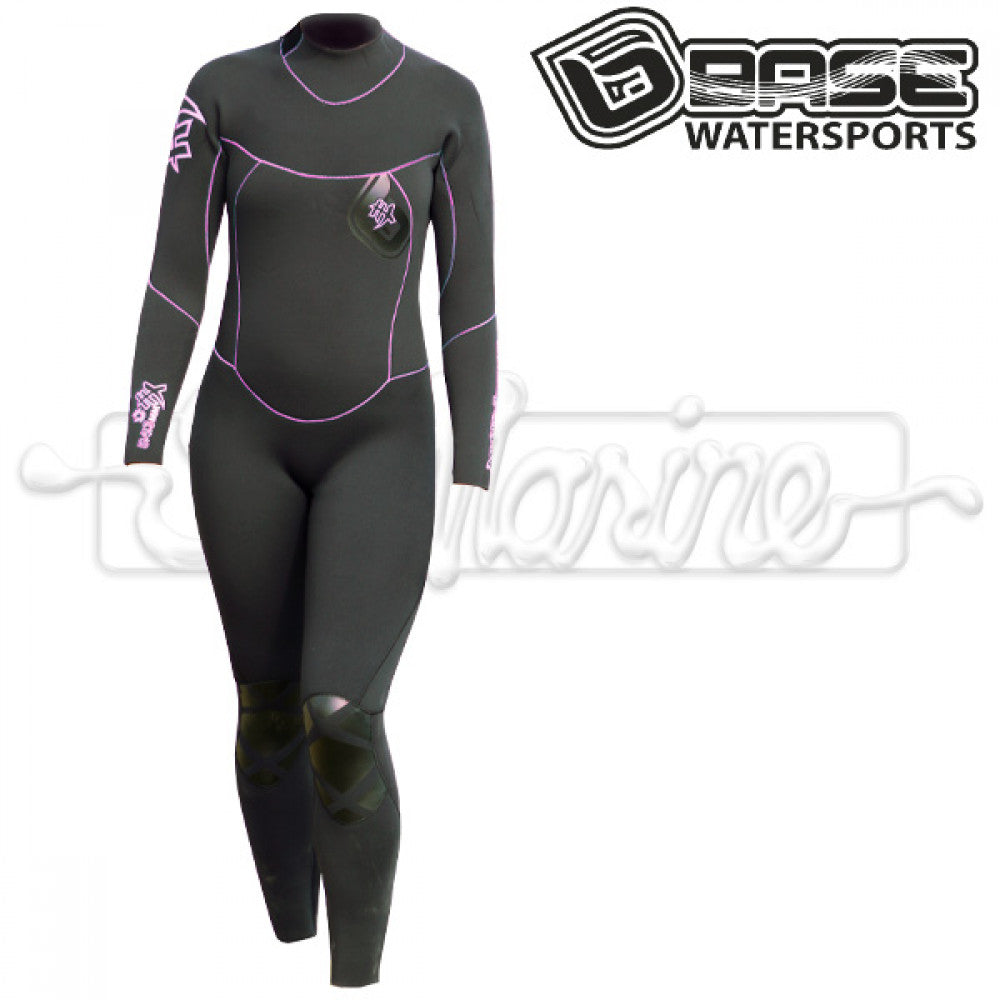 Base Dame Full HX 5/4/3mm Våddragt Sort/Pink