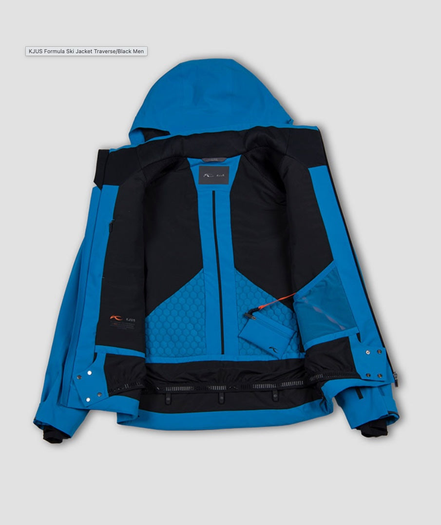 Kjus Men Formula Jacket - Traverse/Black
