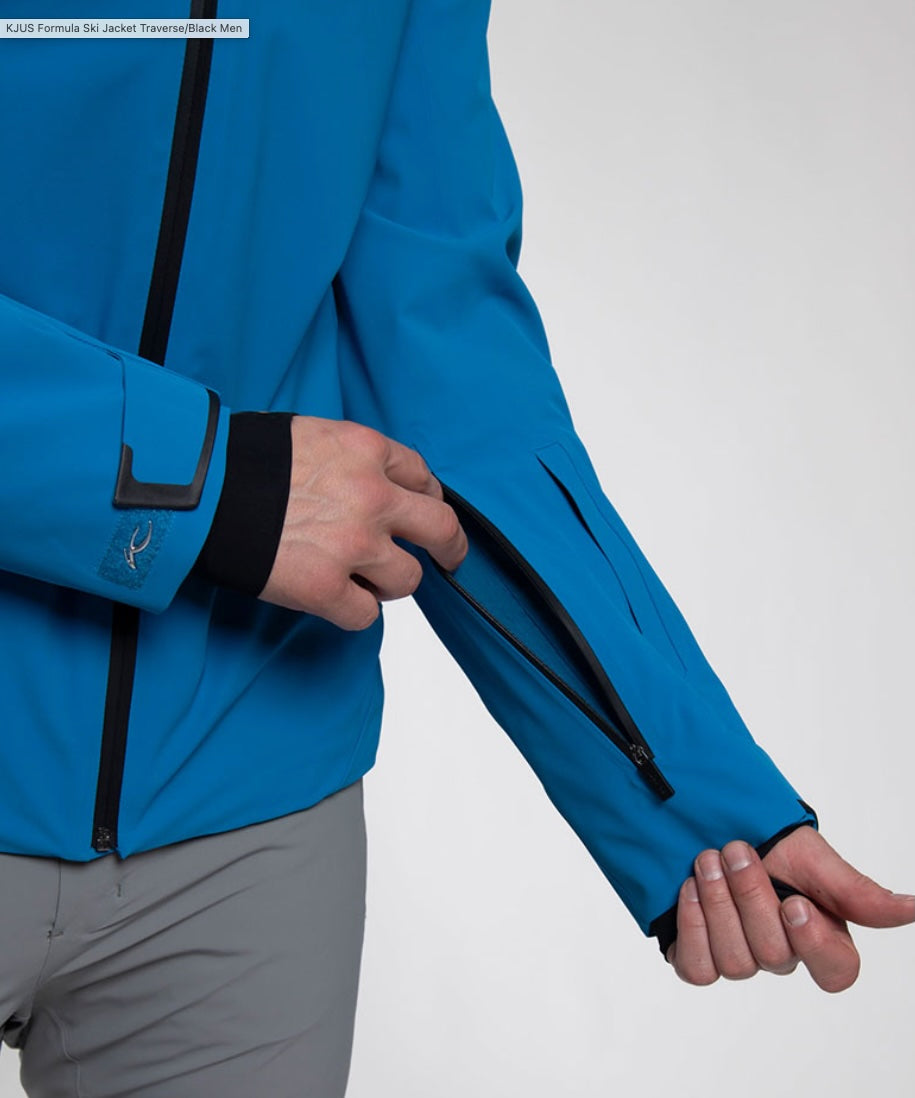 Kjus Men Formula Jacket - Traverse/Black