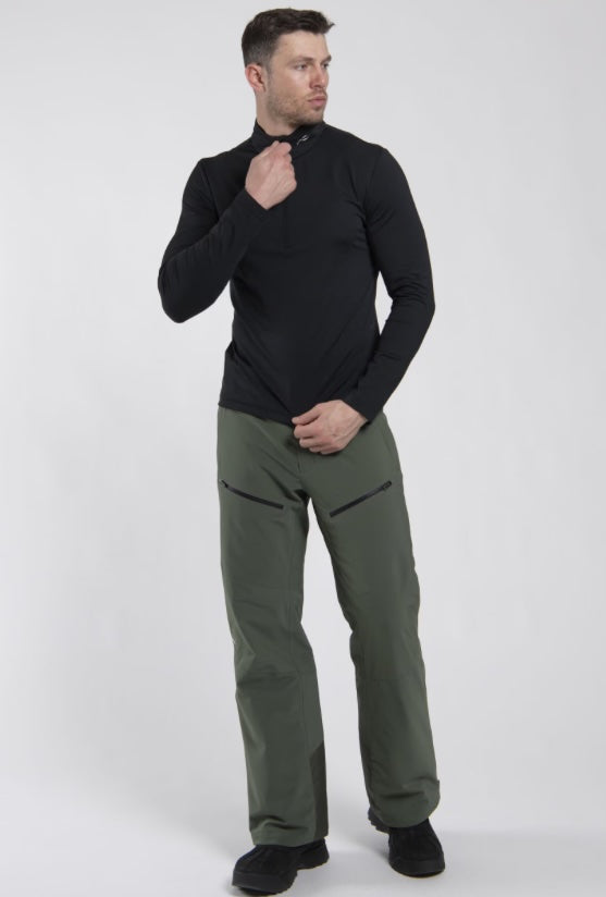 Kjus Men Feel Midlayer Half-Zip - Black