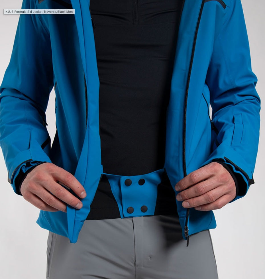 Kjus Men Formula Jacket - Traverse/Black