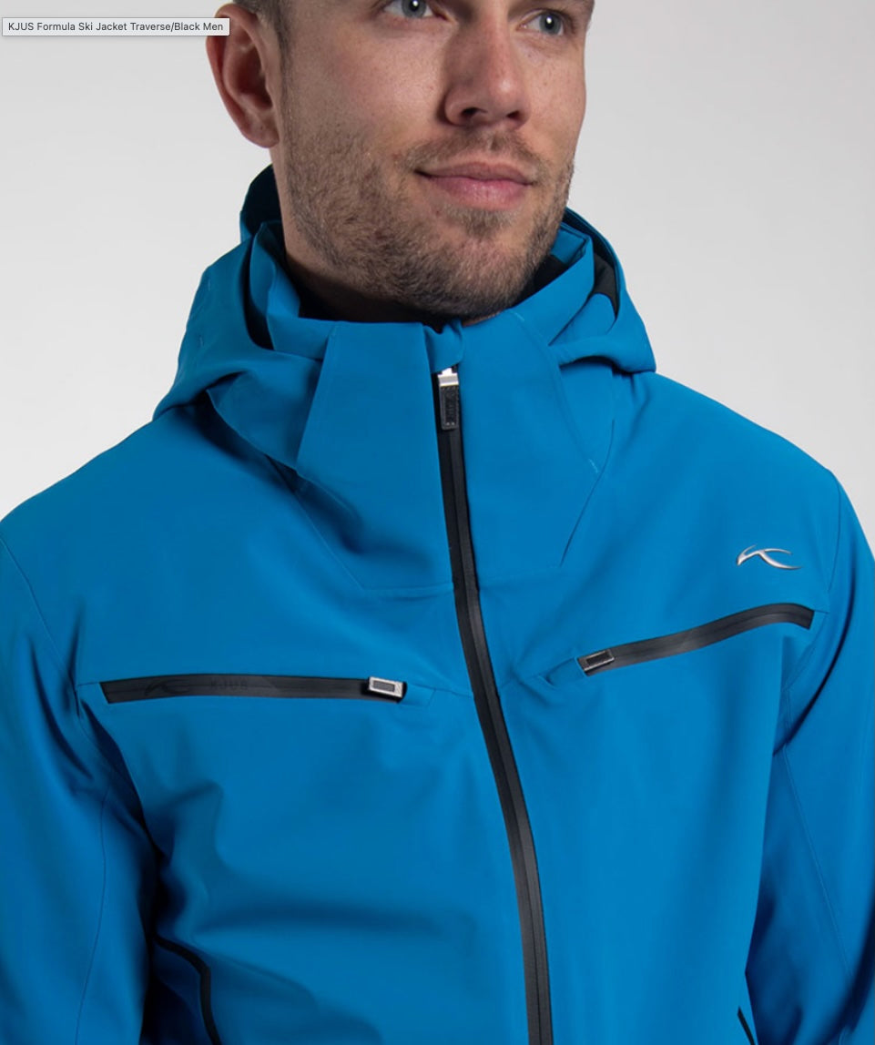 Kjus Men Formula Jacket - Traverse/Black