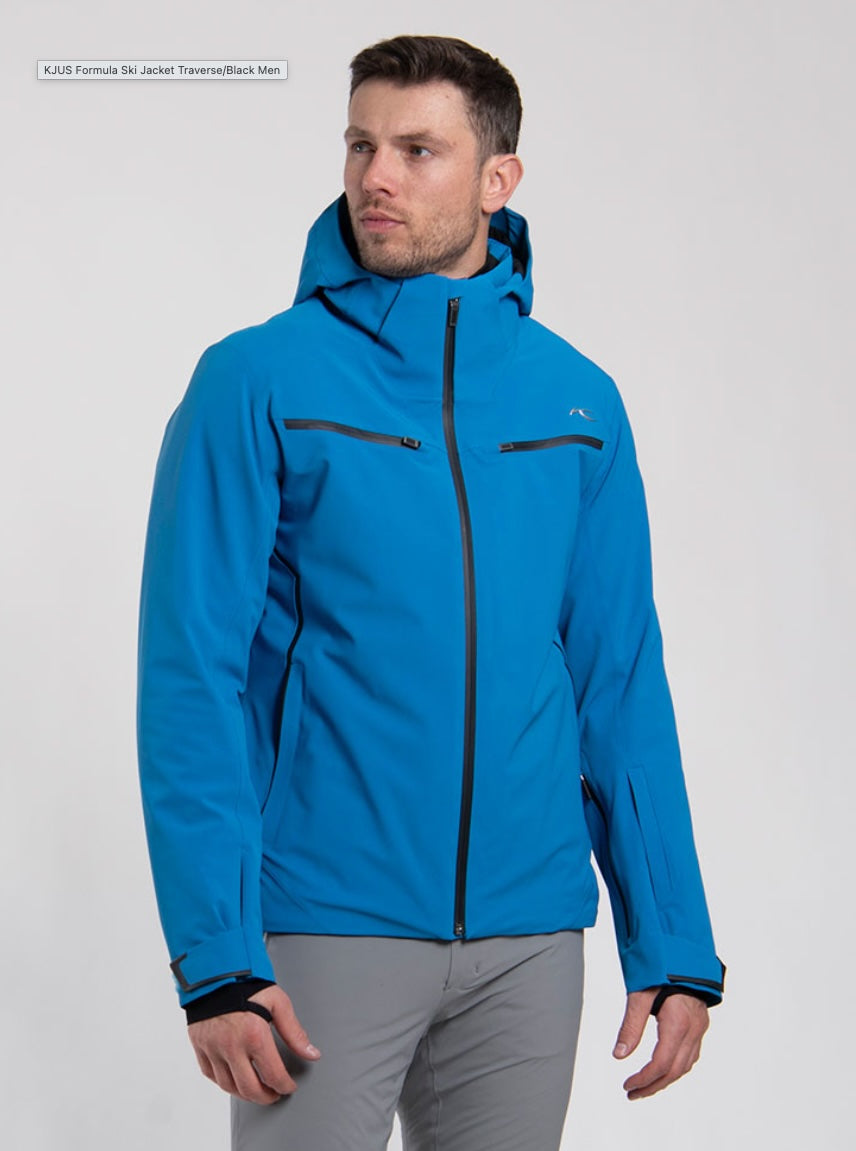 Kjus Men Formula Jacket - Traverse/Black